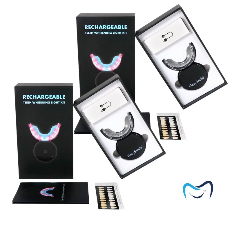 Páros Szett - Dual-Light 32 LED-es otthoni fogfehérítő szett (2x20 alkalmas)